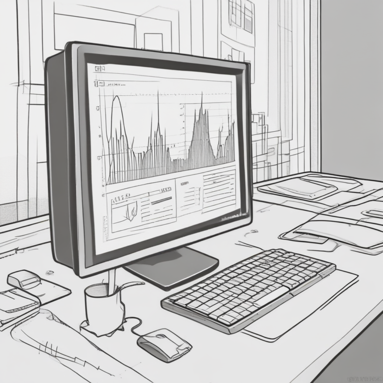 A computer screen displaying unemployment data