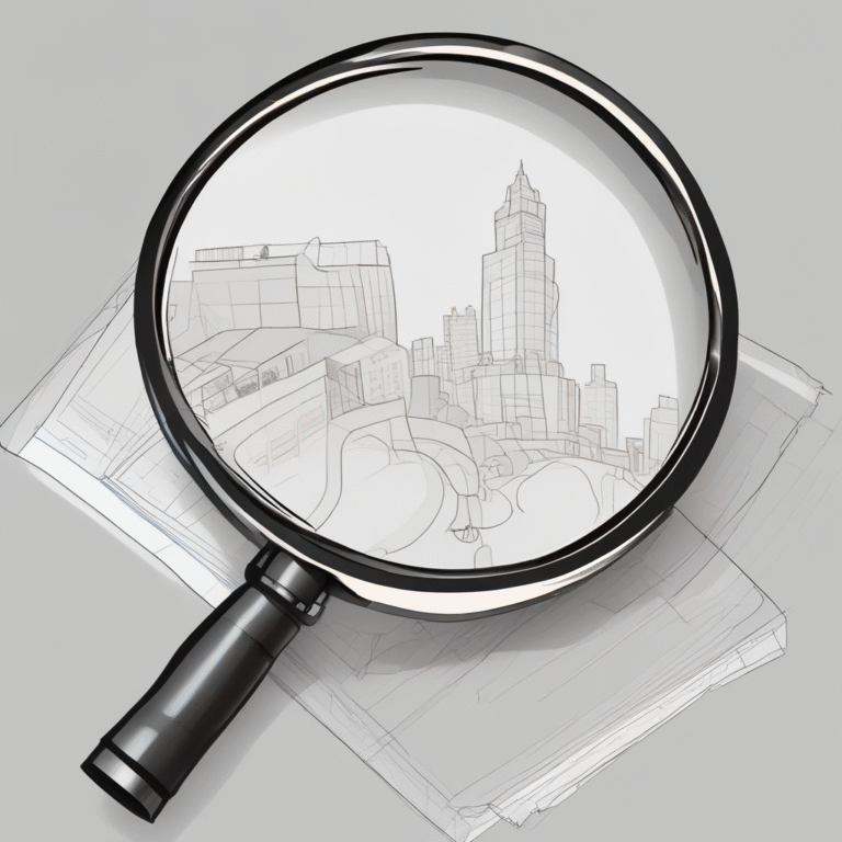 A magnifying glass