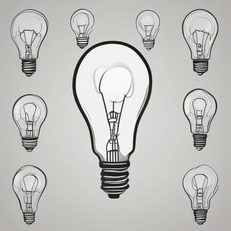 A light bulb