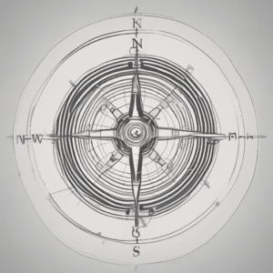 A compass