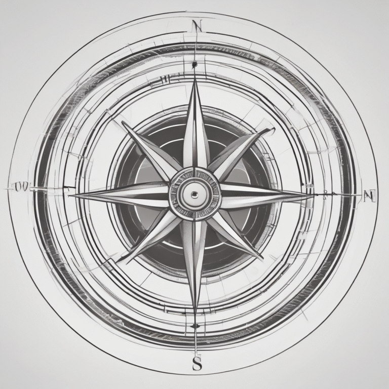 A compass