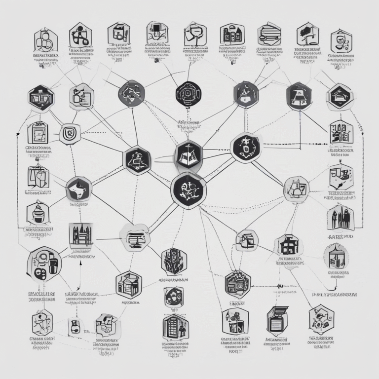 A network diagram illustrating the interconnectedness of AI regulation across states and the need for a national standard.