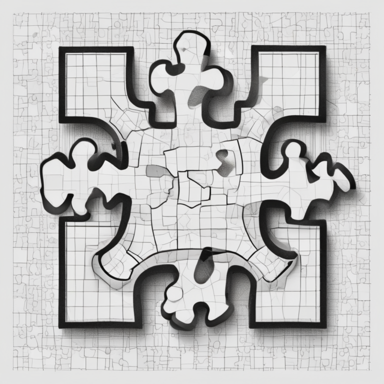 A puzzle piece that fits into a larger picture