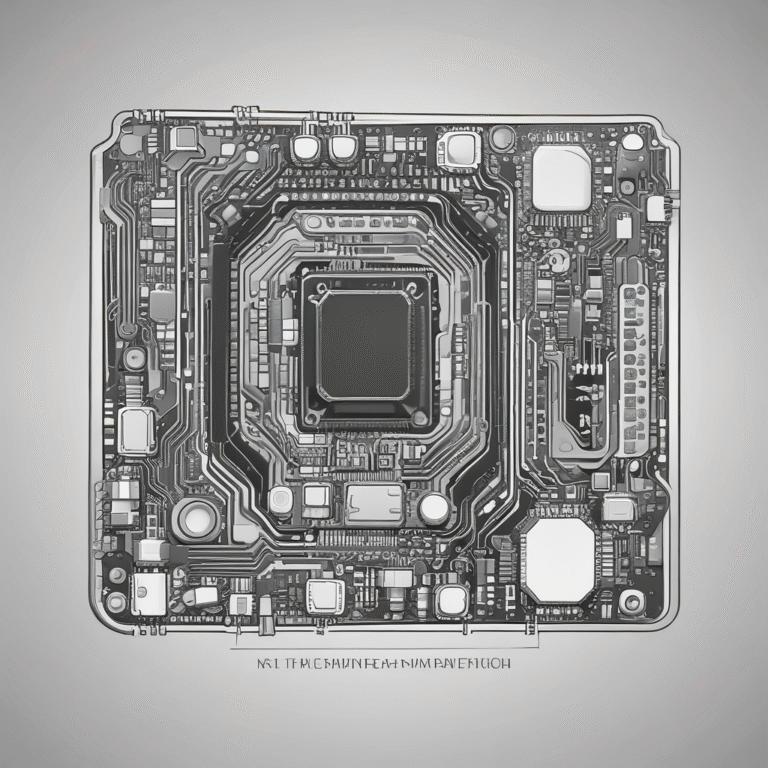 A computer chip