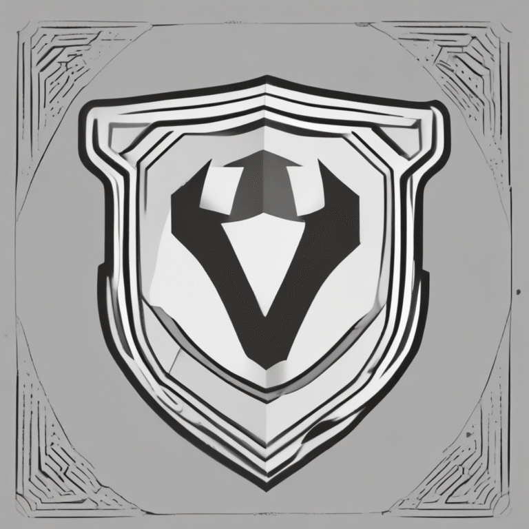A shield - conveying protection and defense against misuse of AI.