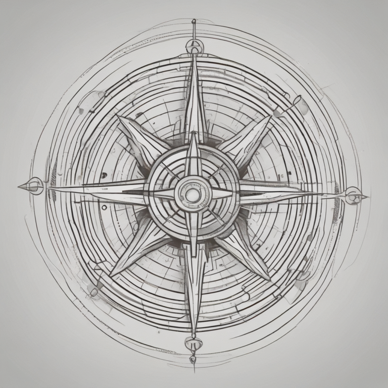 A compass