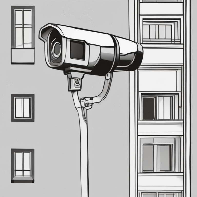 A security camera
