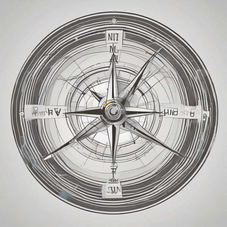A compass