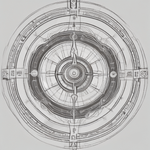 A compass