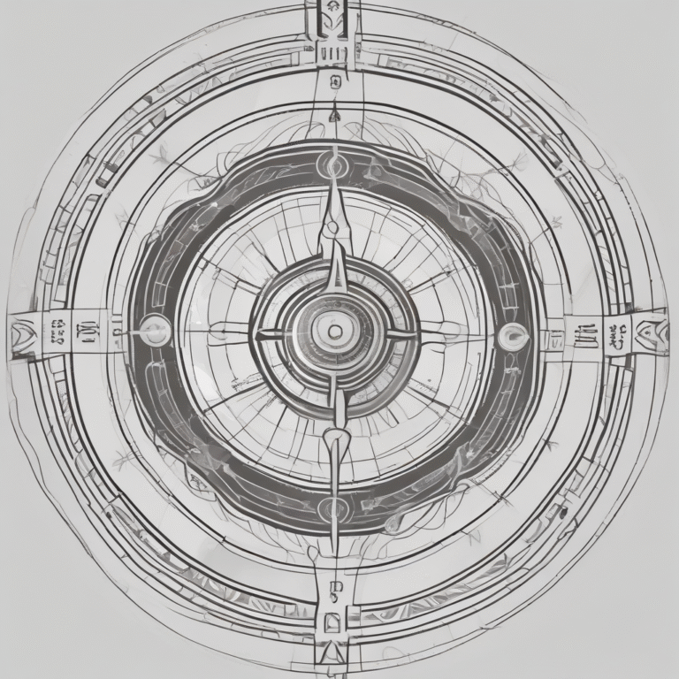 A compass