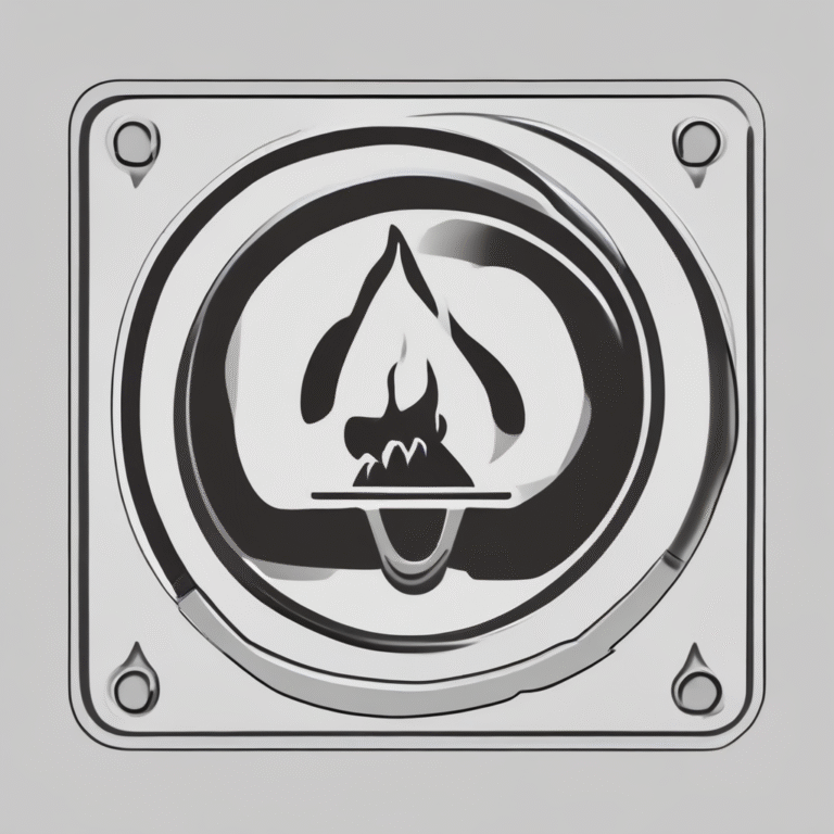 A warning sign