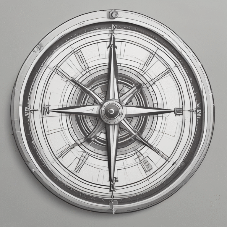 A compass