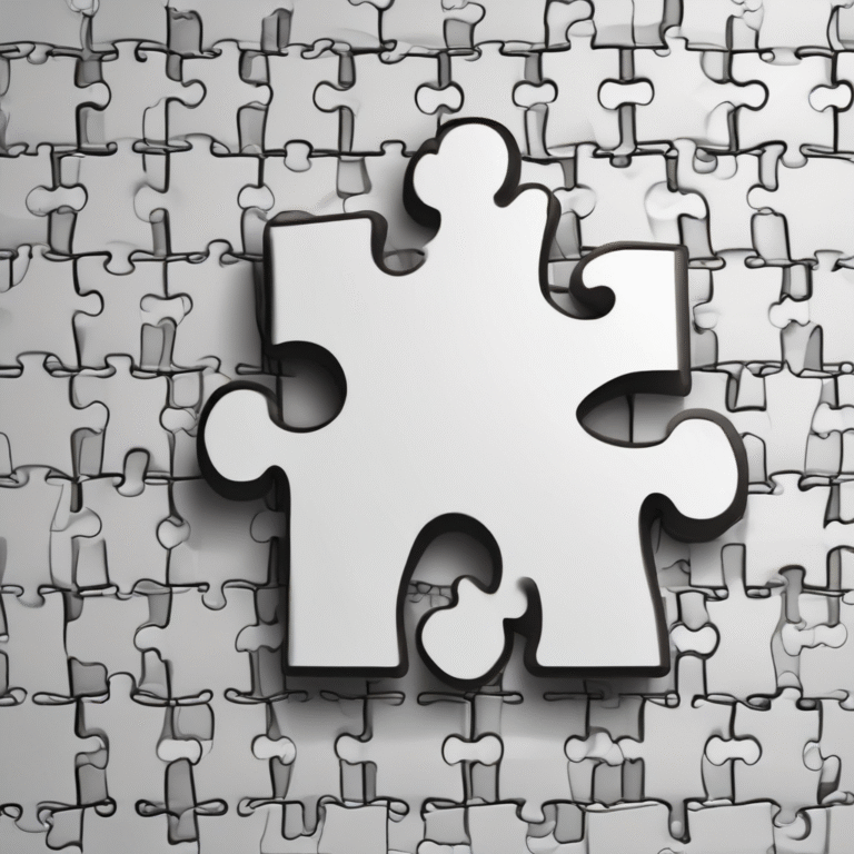 A jigsaw puzzle piece that doesn't fit