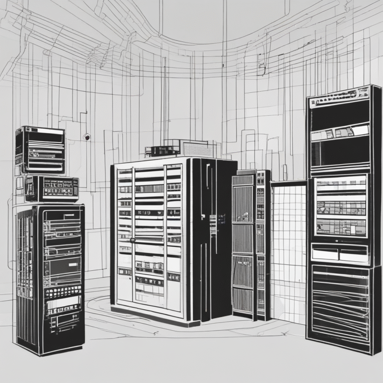 A data server illustrating the infrastructure and management of data.