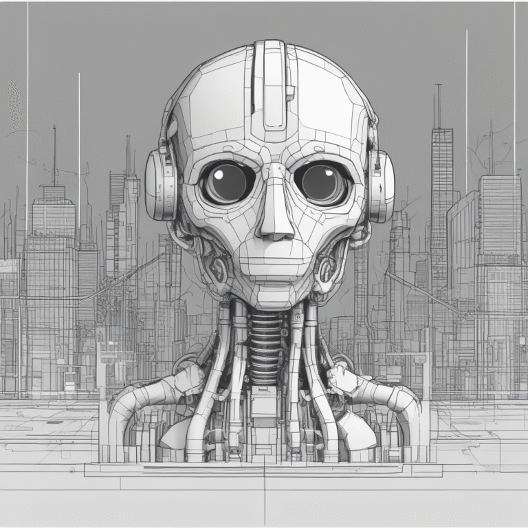 A blueprint illustrating the structured approach to developing AI standards.