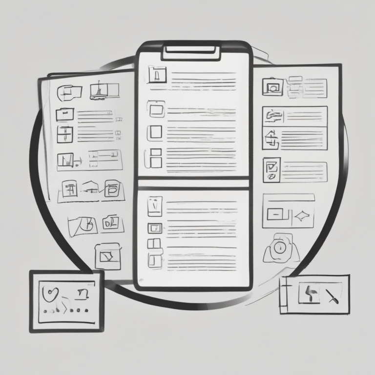 A compliance checklist