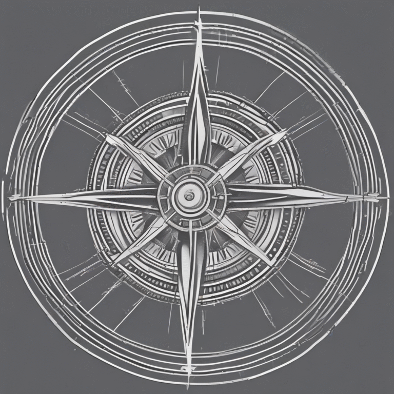 A compass