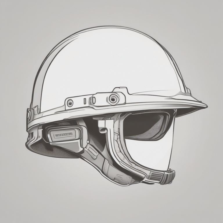 A safety helmet