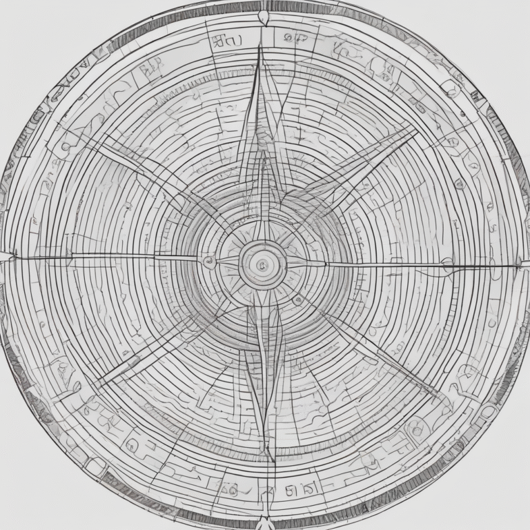 A compass to signify guidance in responsible AI practices.