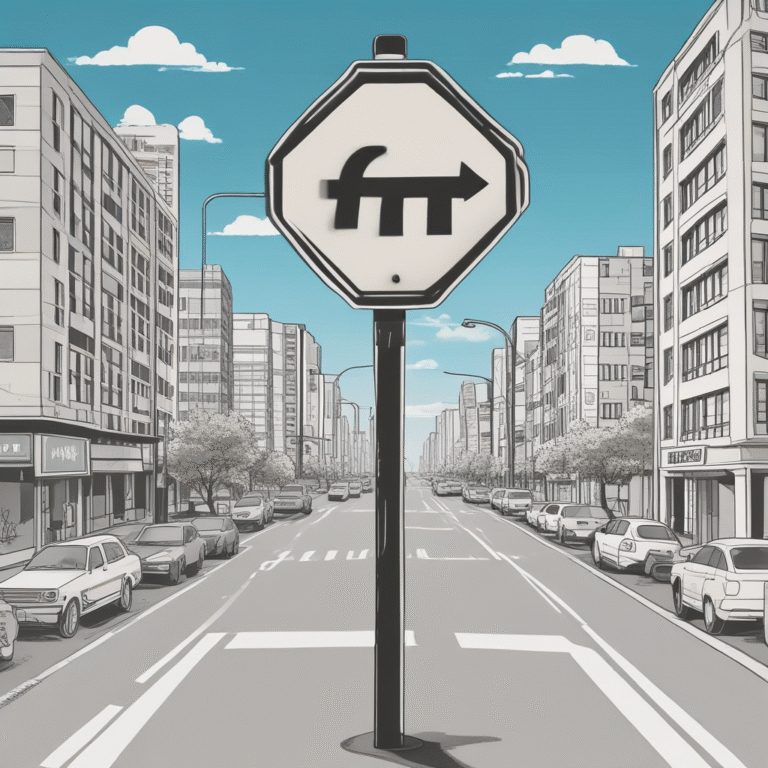 A traffic sign indicating the necessity for guidelines and rules in the rapidly evolving AI landscape.