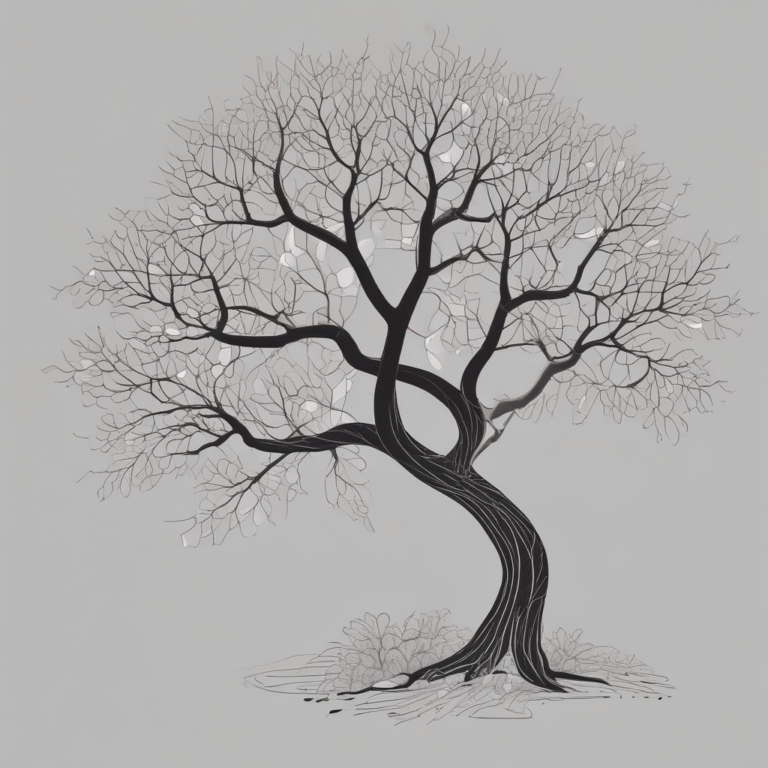 A tree with data branches