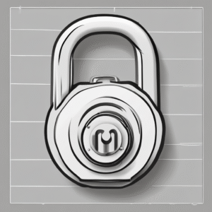 A digital padlock