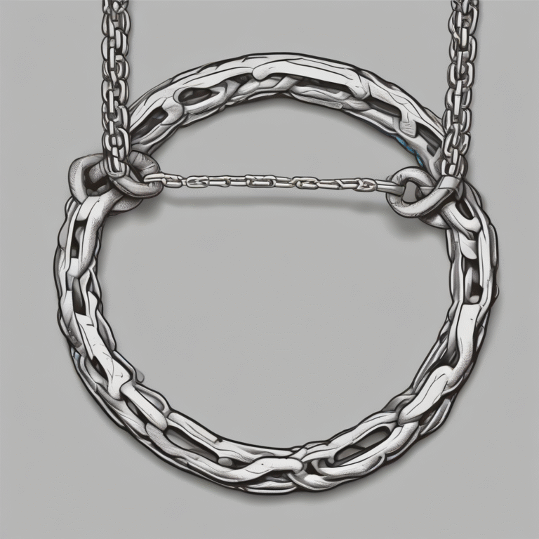 A broken chain