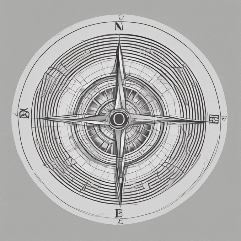 A compass