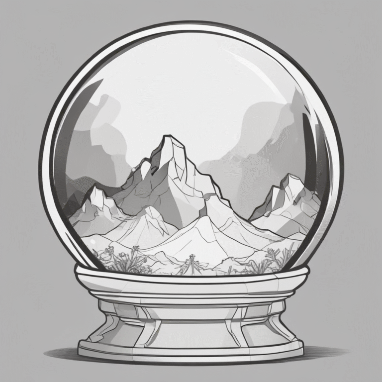 A crystal ball