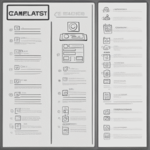 A compliance checklist