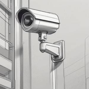 A surveillance camera