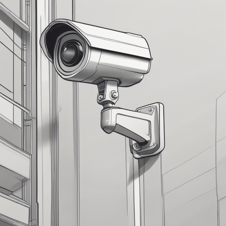 A surveillance camera
