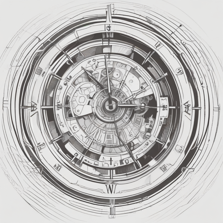 A broken clock to illustrate the urgency and potential delays in adapting to AI governance.