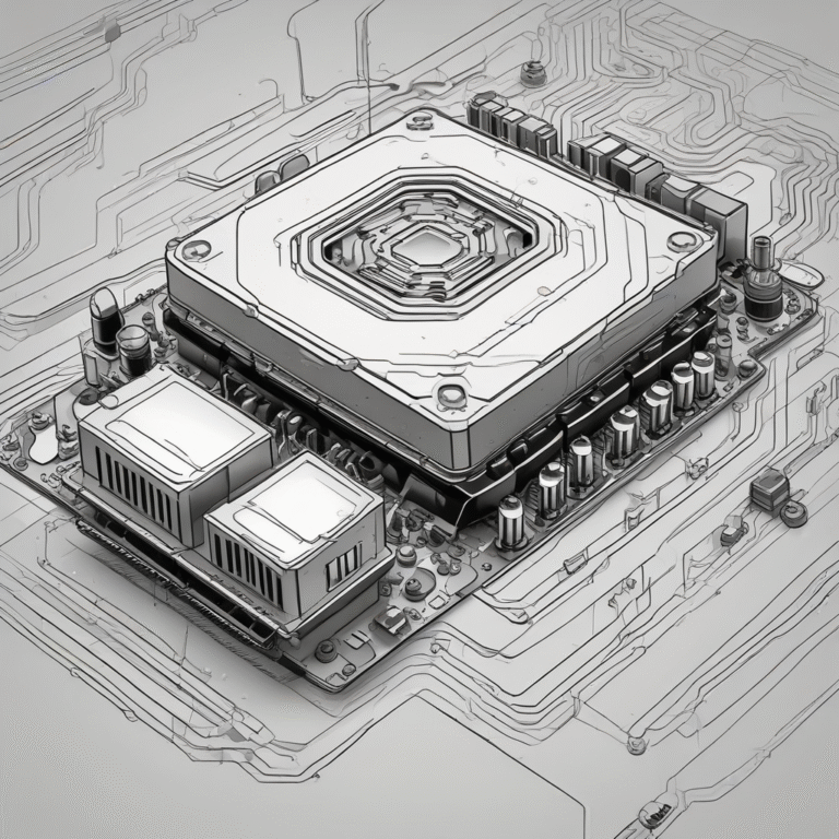 A digital circuit board illustrating the connection between technology and legal standards.