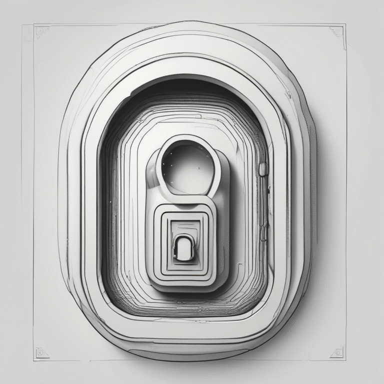 A digital lock – representing security and control over AI systems.