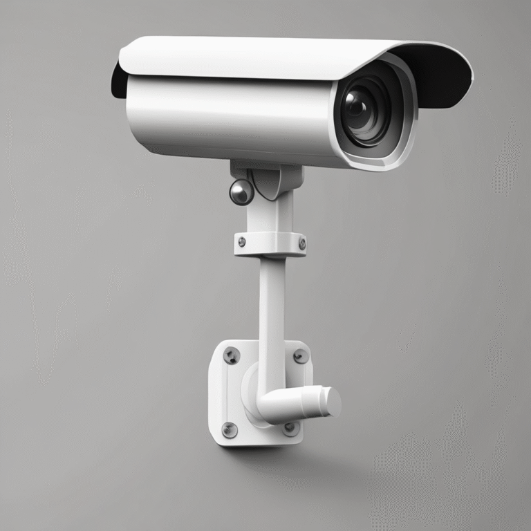 A security camera
