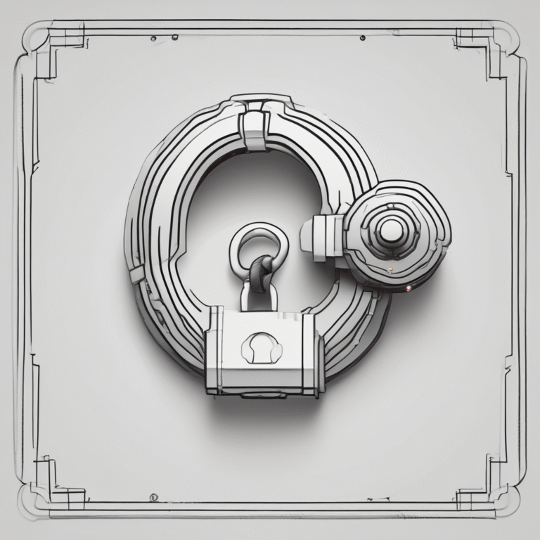 A lock and key set to symbolize the protection of data and privacy in AI legislation.