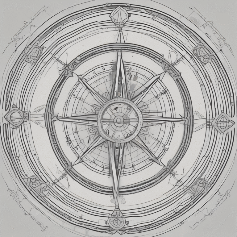 A compass to signify guidance in navigating AI governance in lending.