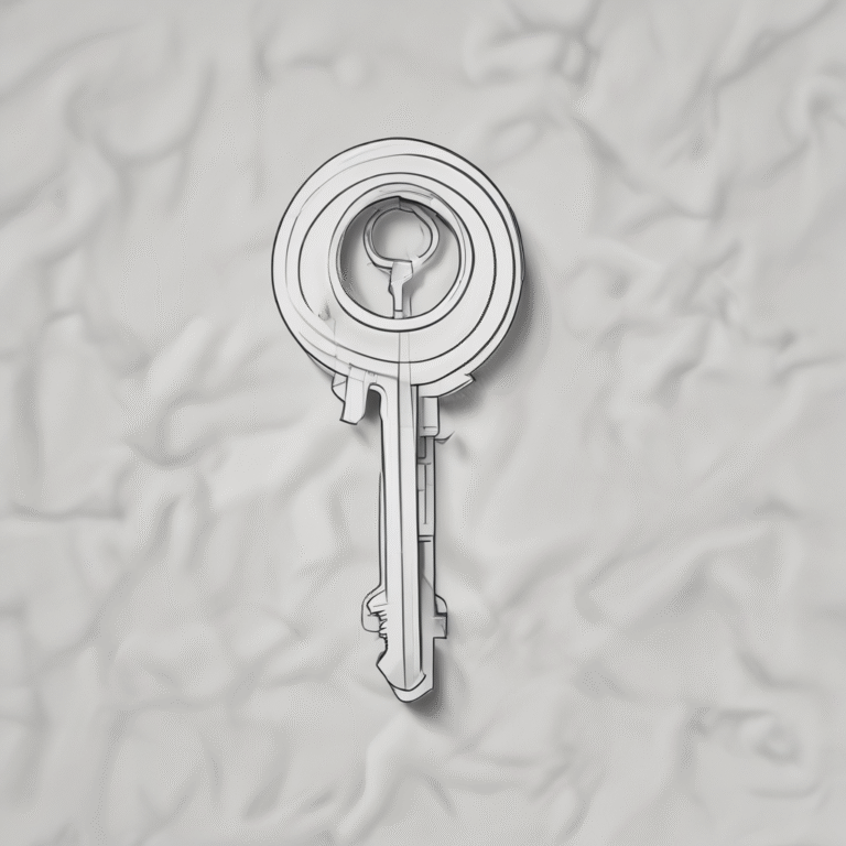 A key symbolizing access and unlocking the potential of responsible AI.
