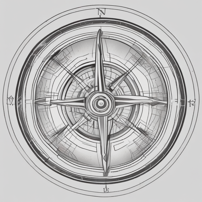 A compass