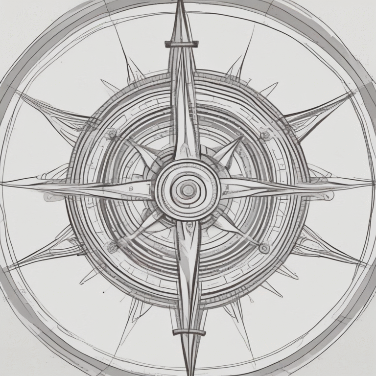 A compass