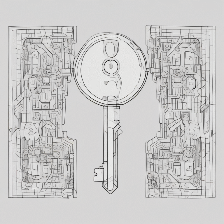 A key representing access to responsible AI frameworks and practices.