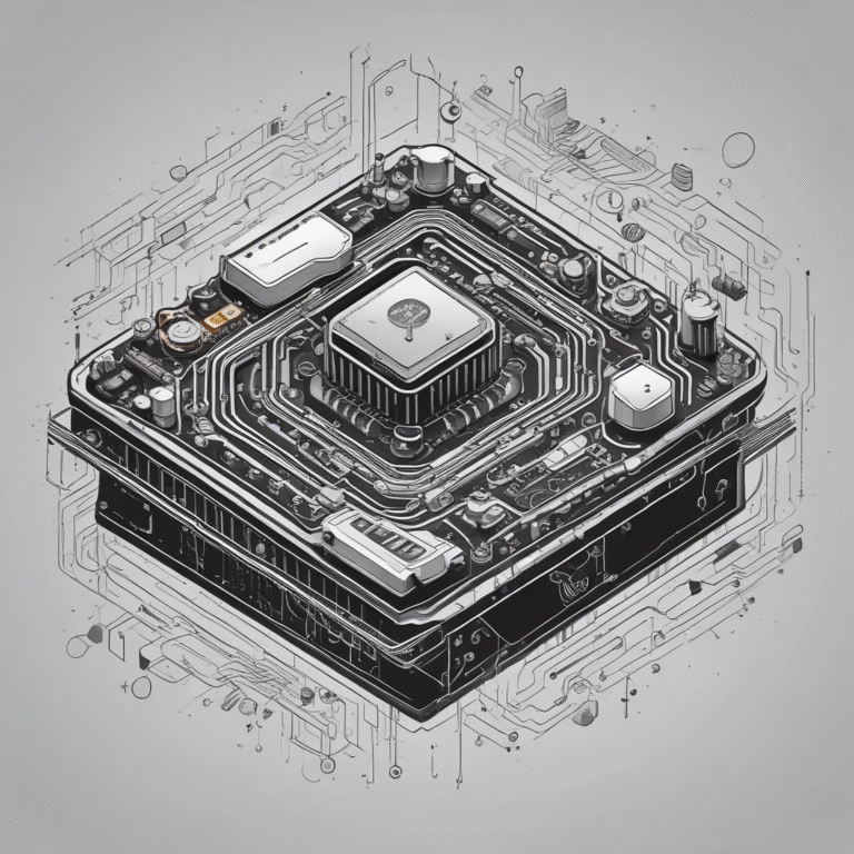 A circuit board illustrating the underlying technology of AI and machine learning.