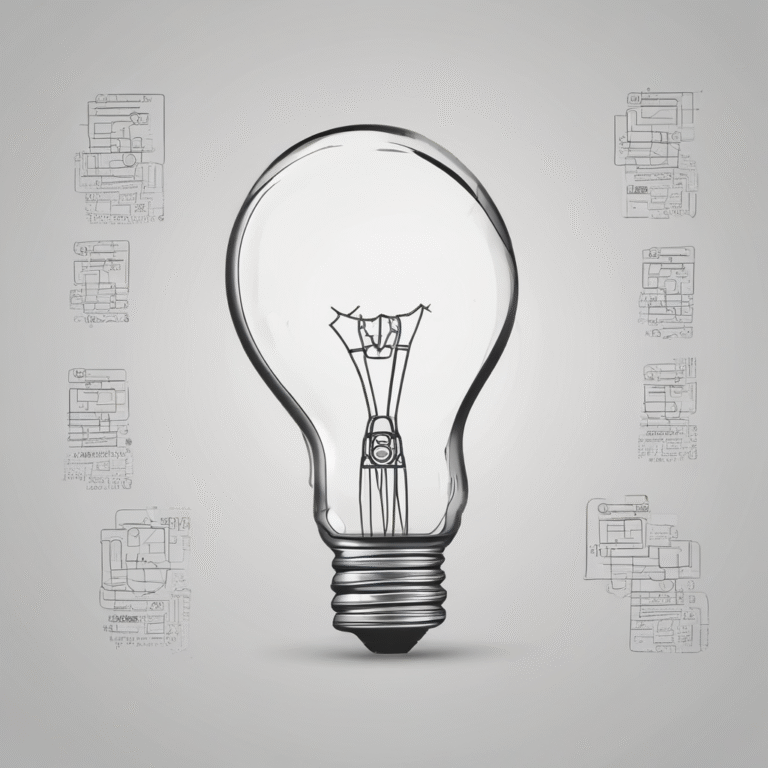 A lightbulb to signify innovation and new ideas in legislation.