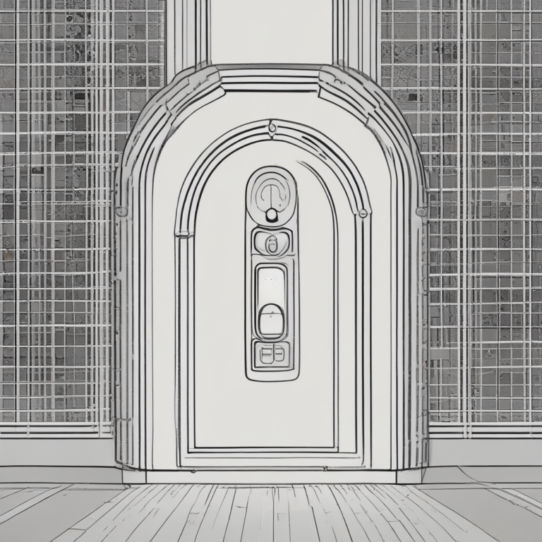 A digital lock emphasizing security and regulation in AI development.