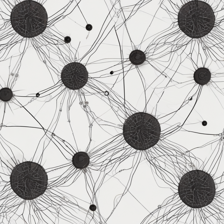 A tangled network of wires to illustrate the complexity and potential hidden risks associated with integrating Shadow AI into corporate environments.