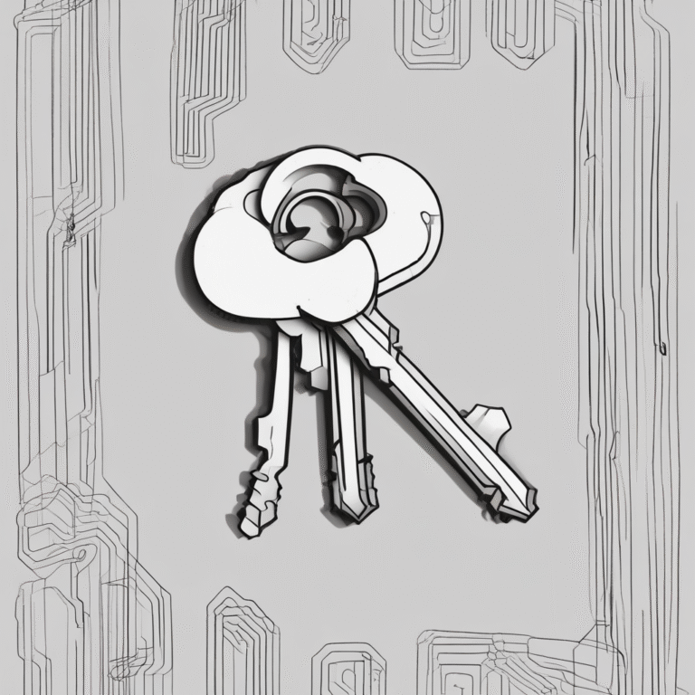 A key signifying access and control over data resources.