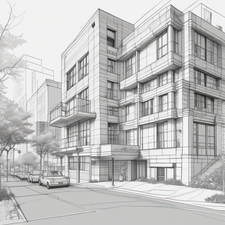 A blueprint or architectural plan illustrating the structured approach to implementing AI in government.