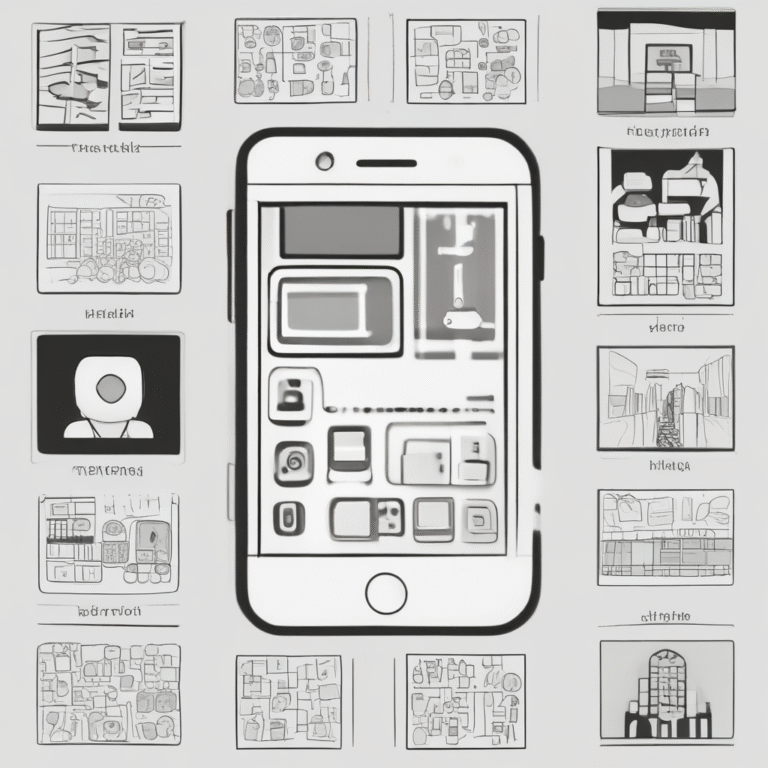 A smartphone app representing data privacy features