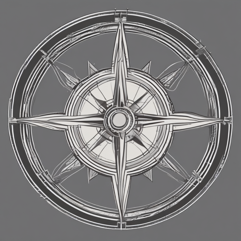 A compass to illustrate guidance and direction in ethical governance.